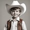 4E's Novelty Kids Cowboy Hats 4 Pack - White Cowboy Hat for Boys & Girls, Dress-Up & Costume Play
